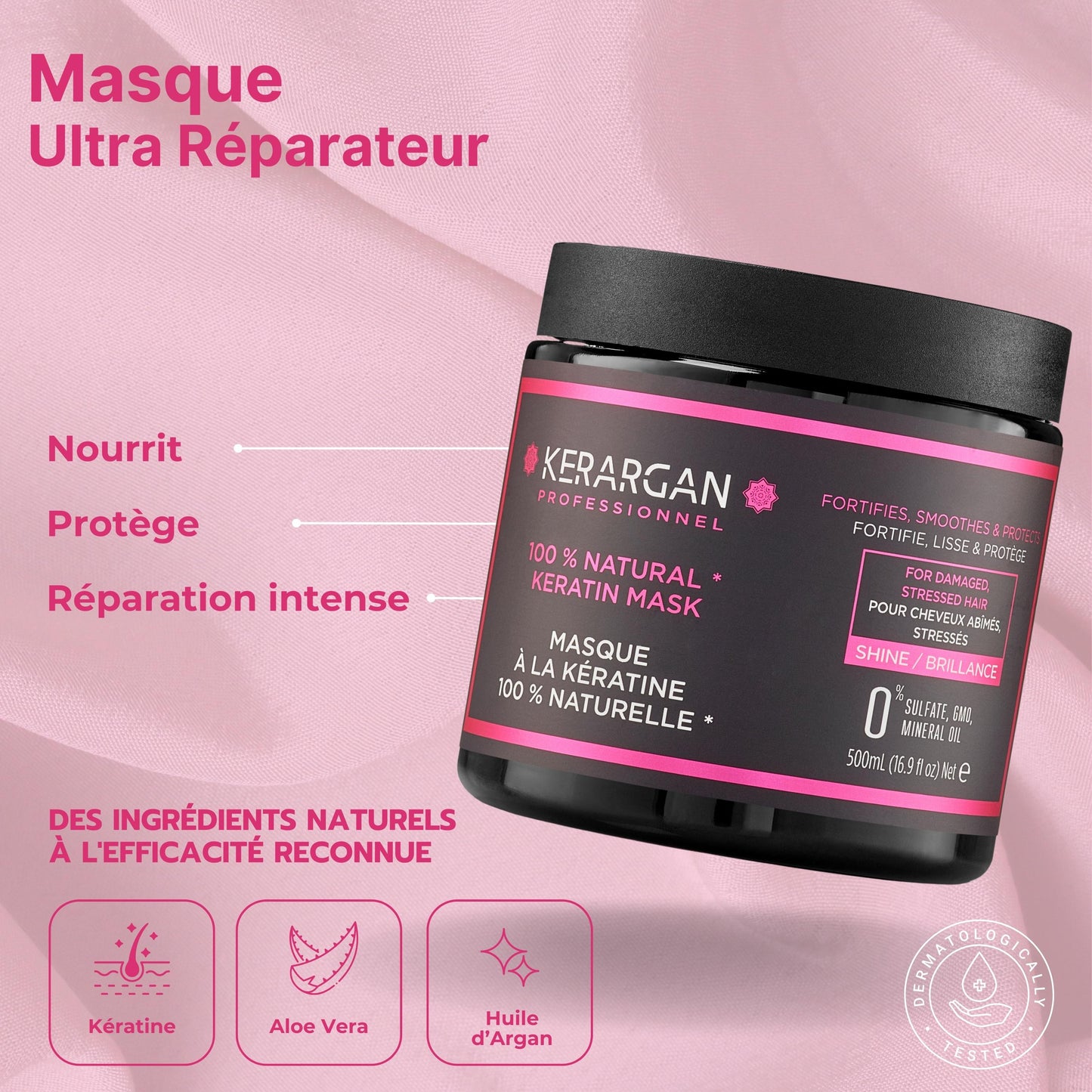 Duo Réparateur Shampoing & Masque à la Kératine - MARC GRAYS