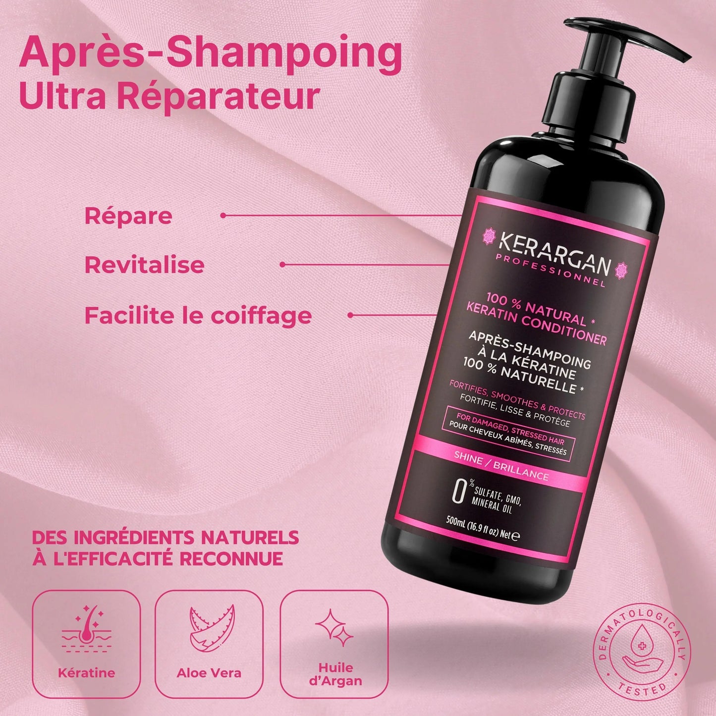 Duo Réparateur Shampoing & Après-shampoing à la Kératine - MARC GRAYS