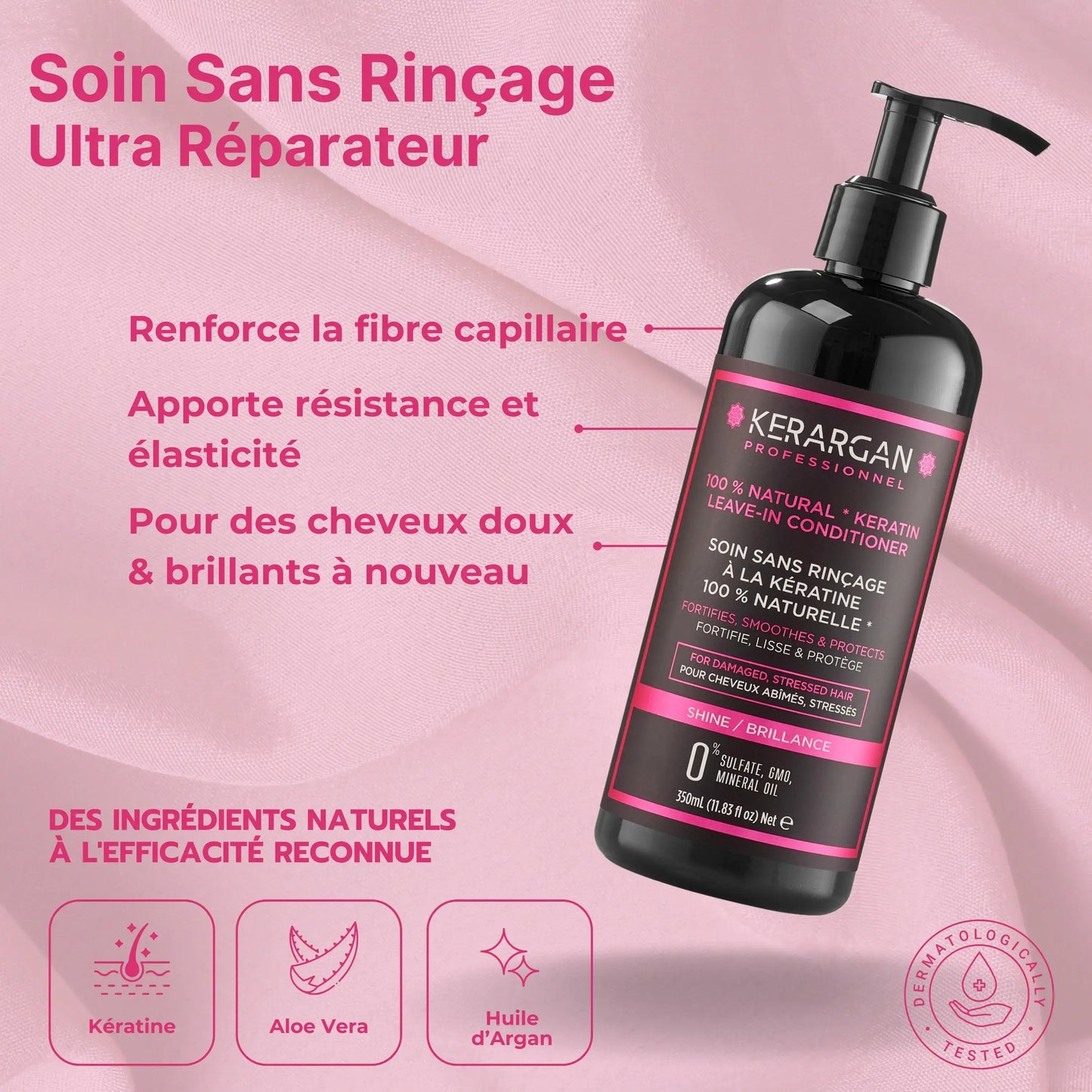 Kit de soins complet 5 pièces à la Kératine - MARC GRAYS