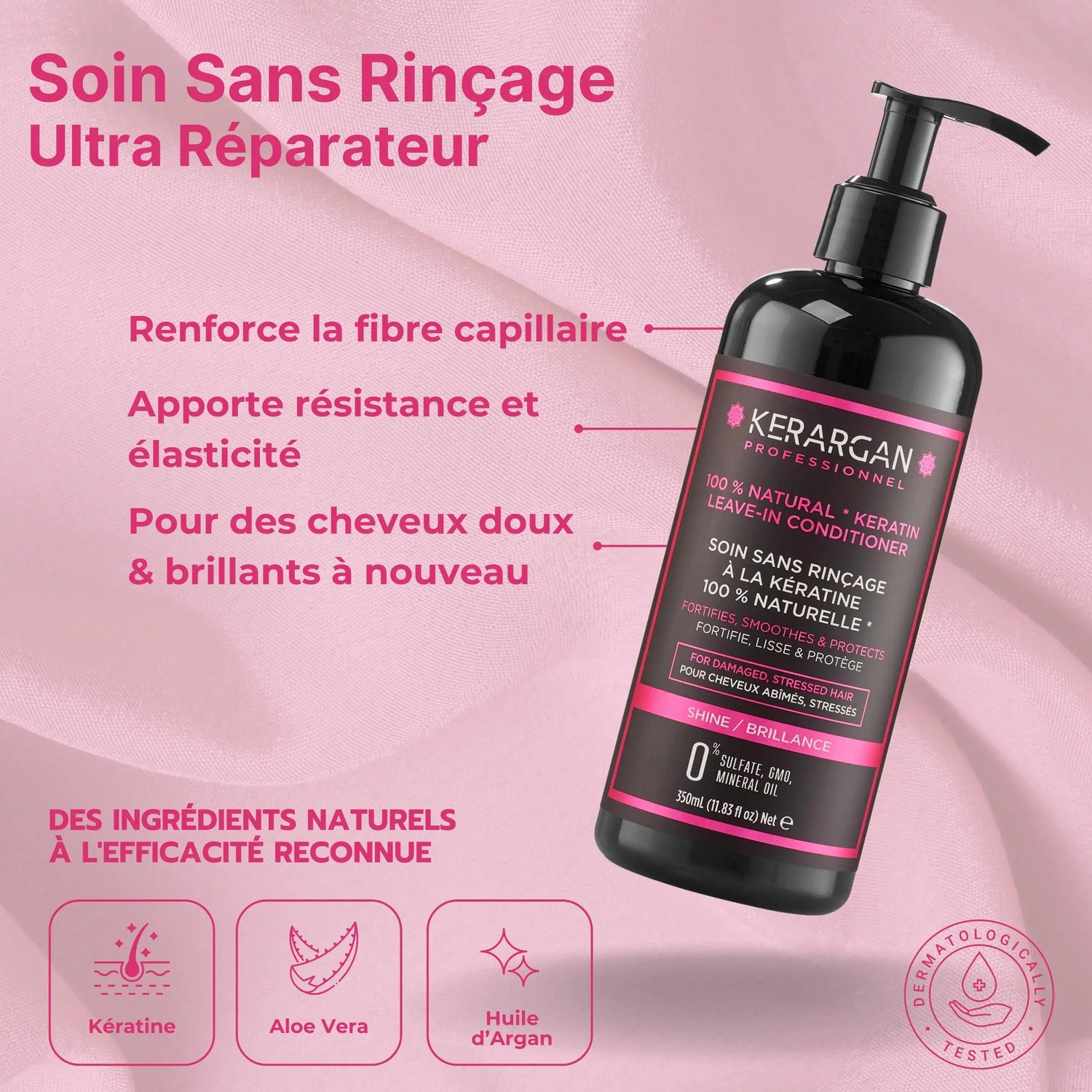 Kit de soins complet 5 pièces à la Kératine - MARC GRAYS
