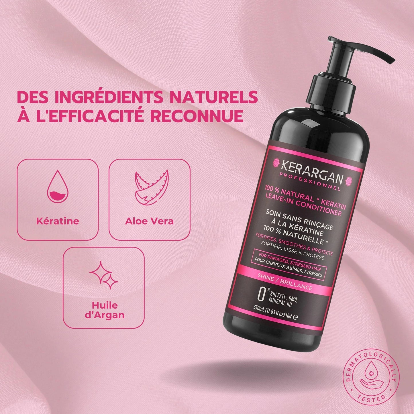 Leave-In Réparateur Sans Rinçage à la Kératine - MARC GRAYS