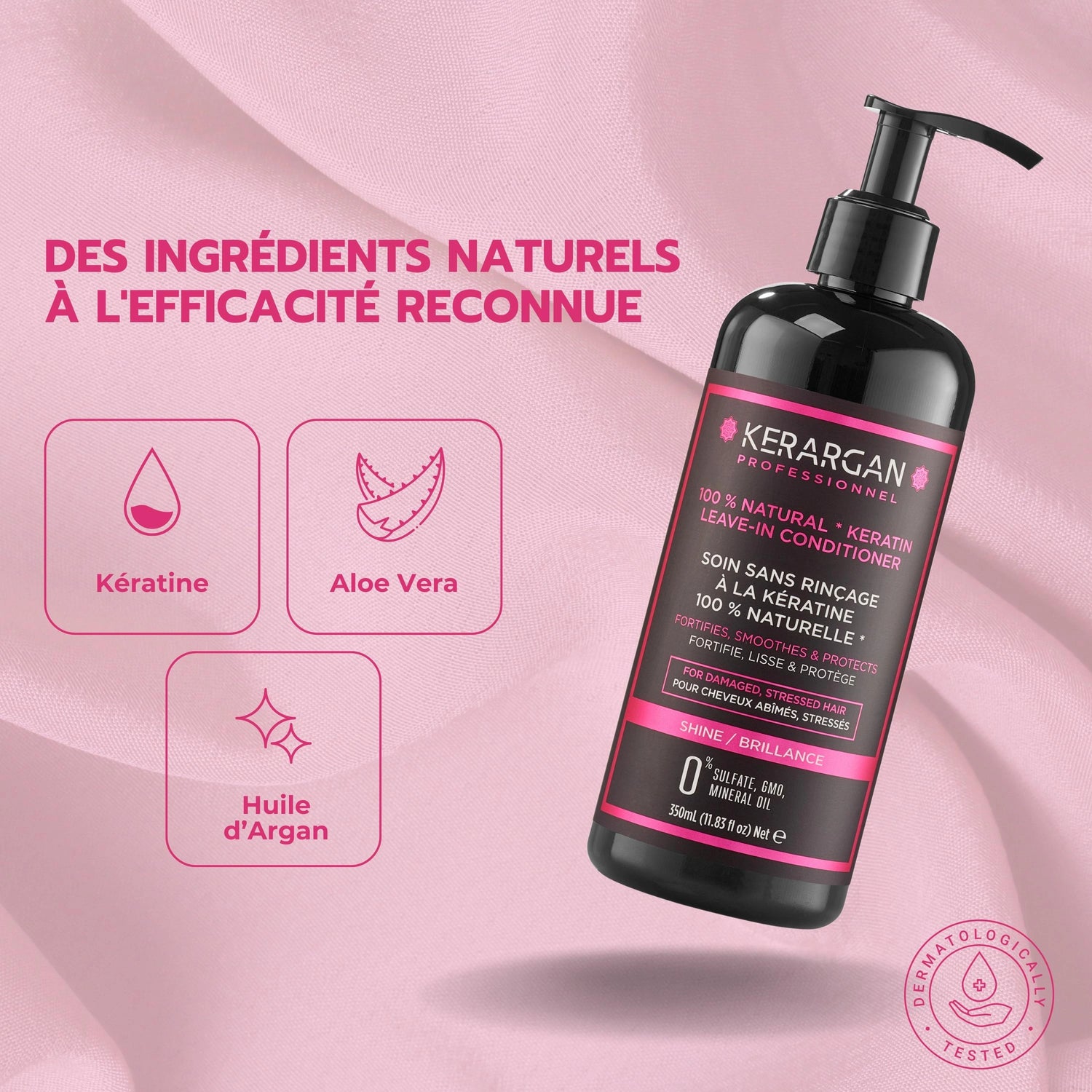 Leave-In Réparateur Sans Rinçage à la Kératine - MARC GRAYS