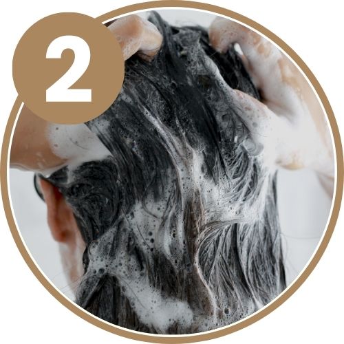 Shampoing Usage fréquent Aloe Vera et Bambou Bio Etape 2 : Masser