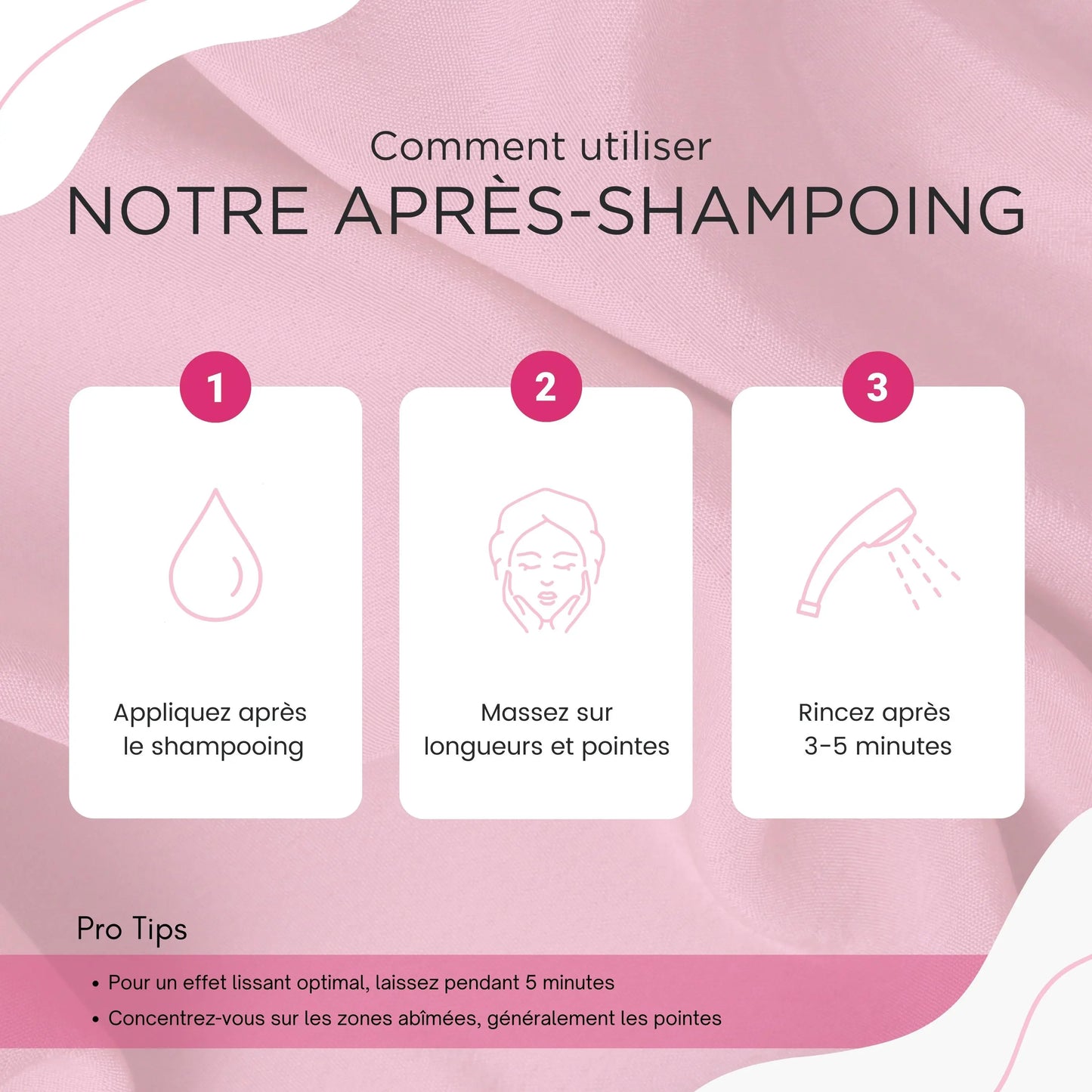 Après-Shampoing Réparateur à la Kératine Mode d'emploi