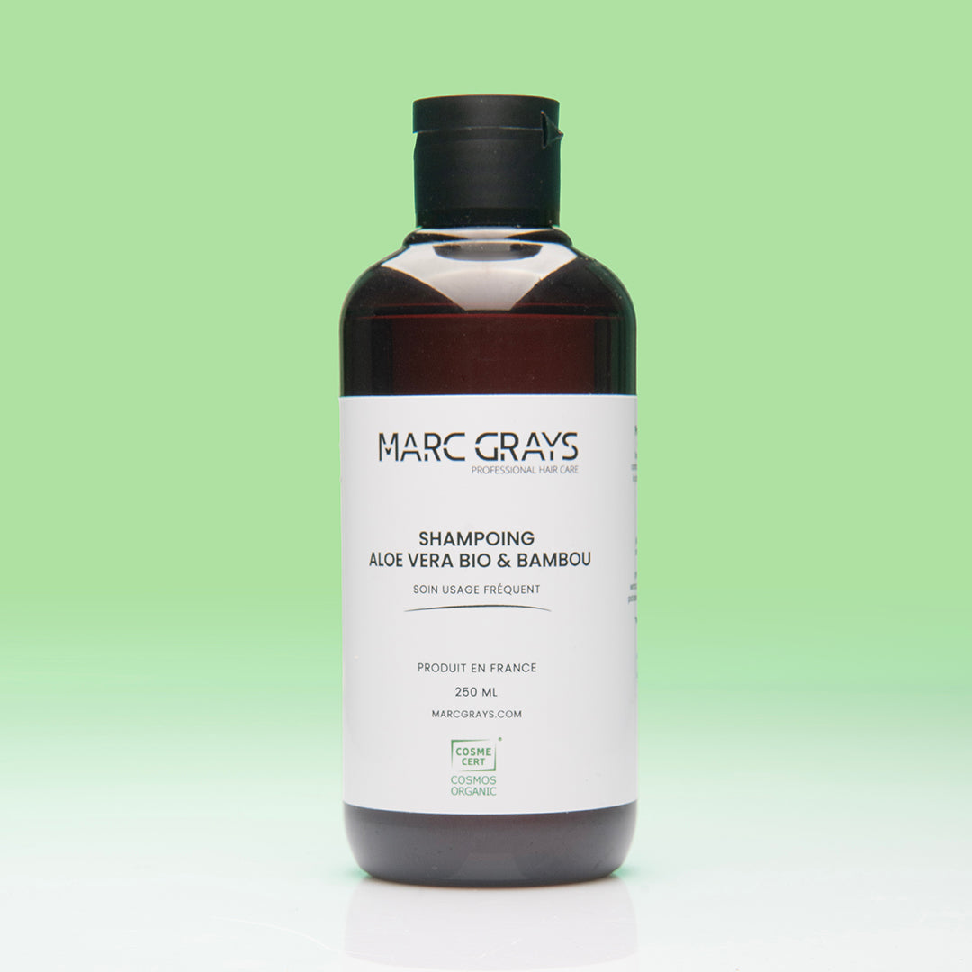 Shampoing pour usage quotidien aloe vera bio et bambou