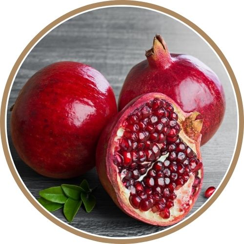 Masque capillaire fruit bio ingredients extrait de grenade bio